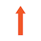 5S Supplies 5S Corner Markers, 3 1/2 in W., 10 in L., 0.003 in Thickness, 25 PK VSA-SQUARE-ORANGE - alternate 1